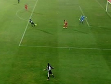 Beşiktaşın yediği gol inanılmaz